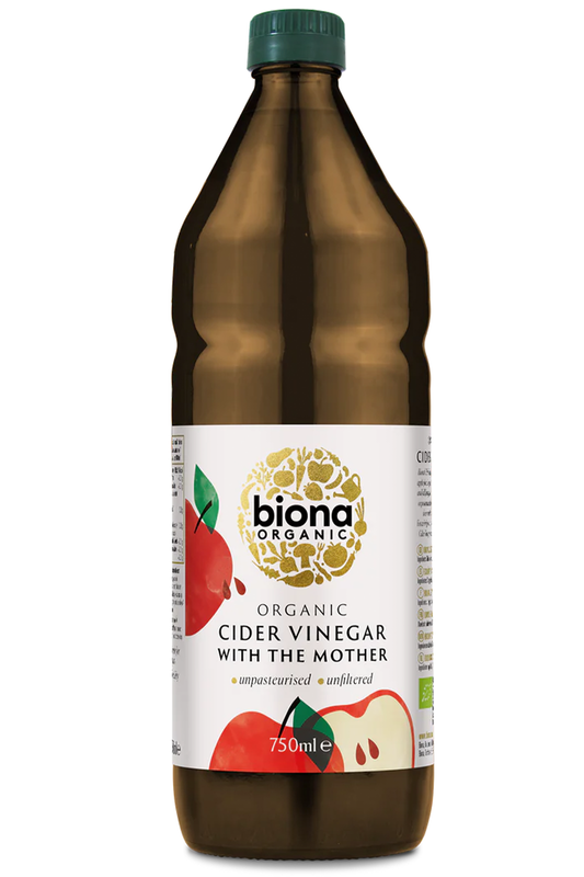 Organic Cider Vinegar with the Mother 750ml (Biona)