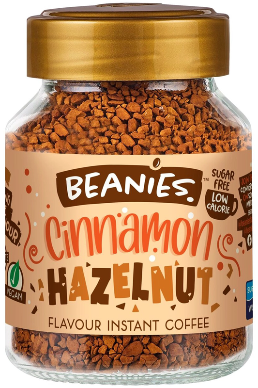 Cinnamon Hazelnut Flavoured Coffee 50g (Beanies Coffee)