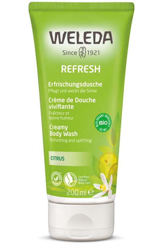 Refresh Citrus Creamy Body Wash 200ml (Weleda)