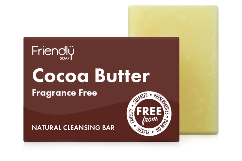 Cocoa Butter Facial Cleansing Bar 95g (Friendly Soap)