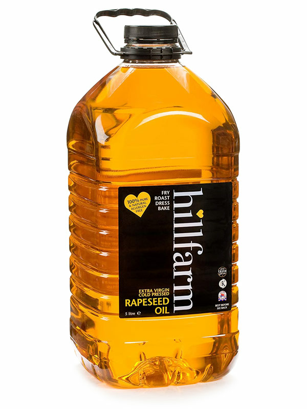 Extra Virgin Cold Pressed Rapeseed Oil 5L (Hillfarm)