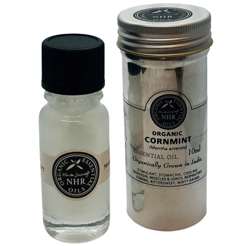 Organic Food Grade Cornmint Oil 10ml (NHR Organic Oils)