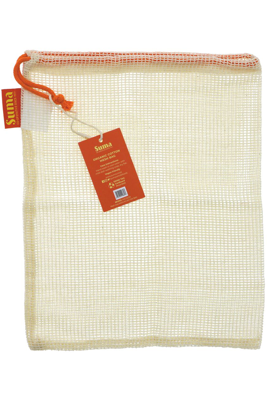 Organic Medium Cotton Mesh Produce Bag (Suma)