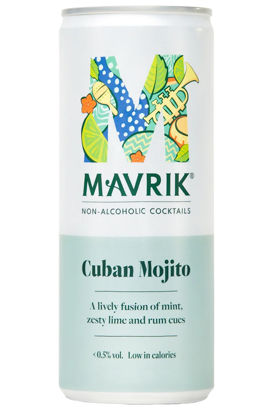 Non Alcoholic Cuban Mojito 250ml (Mavrik)