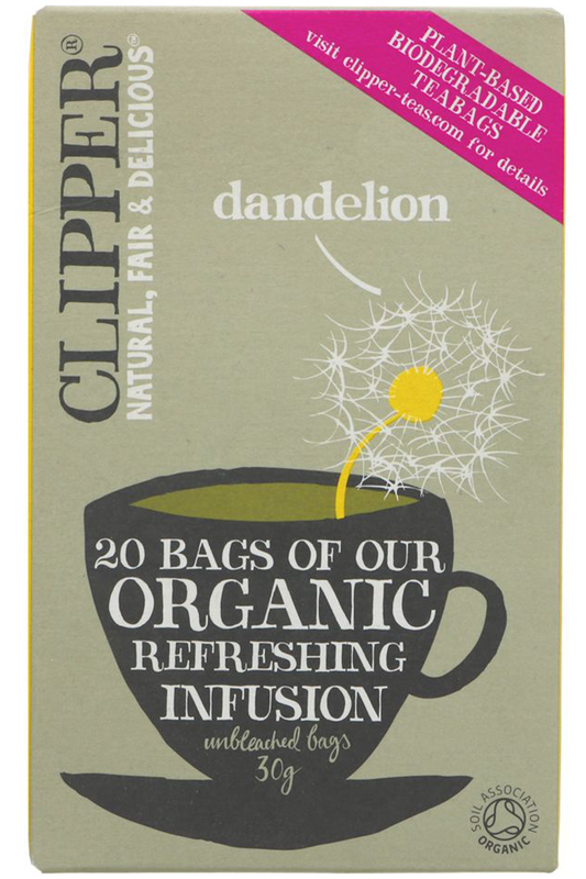 Organic Dandelion Tea 20 Bags (Clipper)