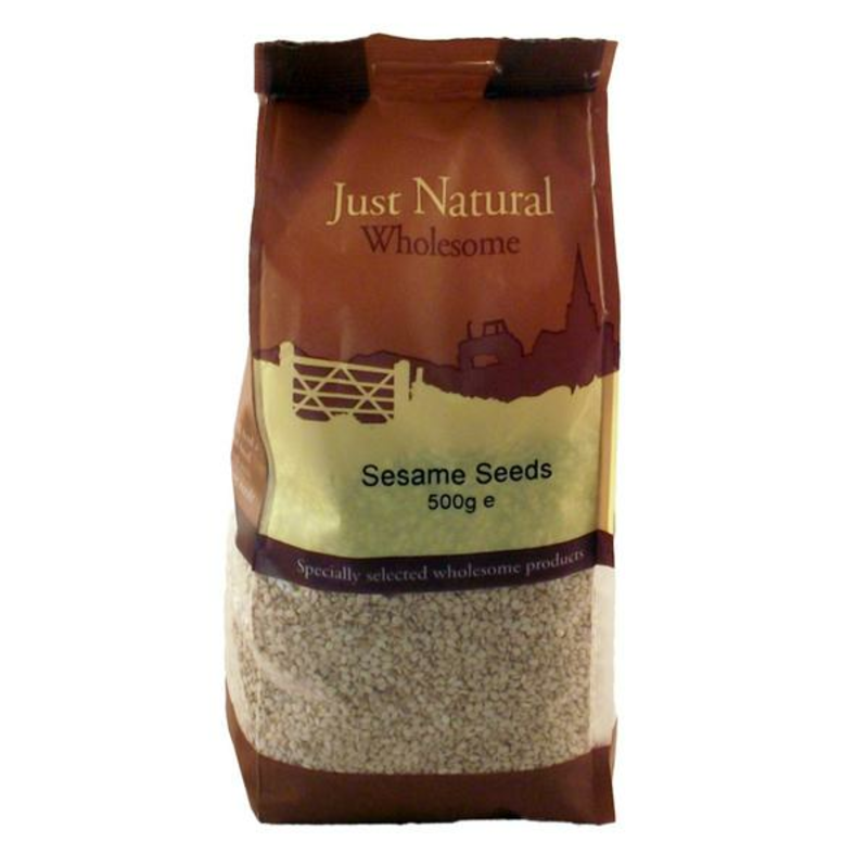 Dehulled Sesame Seeds 500g (Just Natural Wholesome)