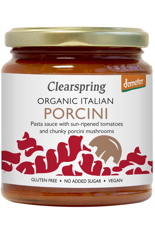 Organic Demeter Italian Porcini Pasta Sauce 300g (Clearspring)