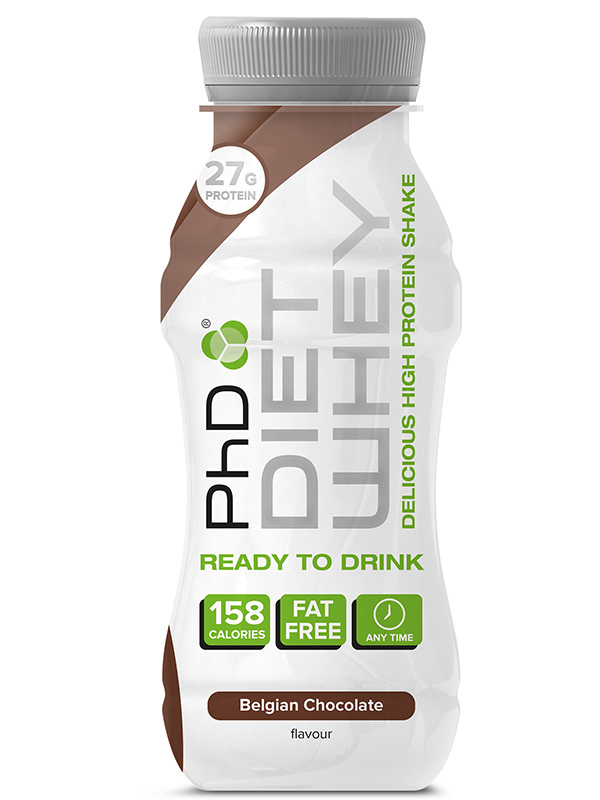 Diet Whey Chocolate Protein Drink 330ml (PHD Nutrition)