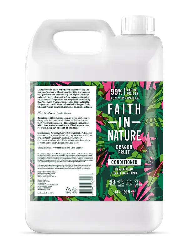 Dragon Fruit Conditioner 5L (Faith In Nature)