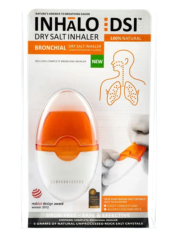 Dry Salt Bronchial Inhaler (Inhalo)