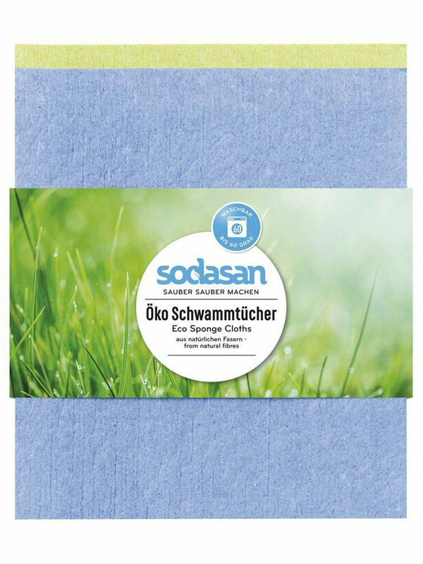 Eco Sponge Cloths 2pack (Sodasan)