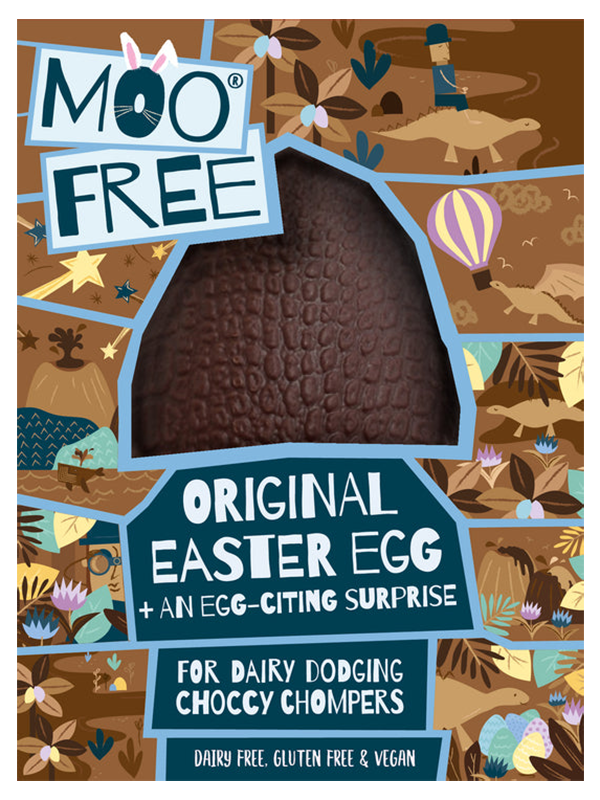 Original Easter Egg & Choccy Buttons 95g (Moo Free)