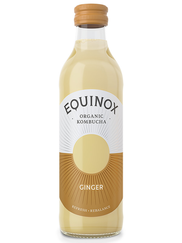 Ginger Kombucha, Organic 275ml (Equinox)