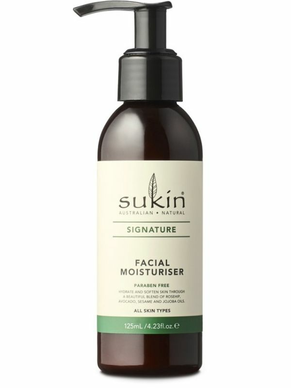 Facial Moisturiser Pump 125ml (Sukin)