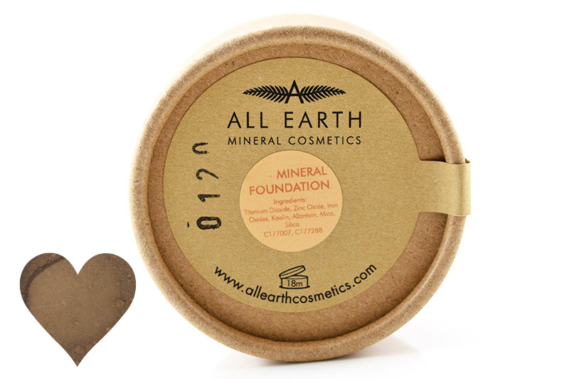 Mineral Foundation shade 06, Eco Pot 8g (All Earth Mineral Cosmetics)