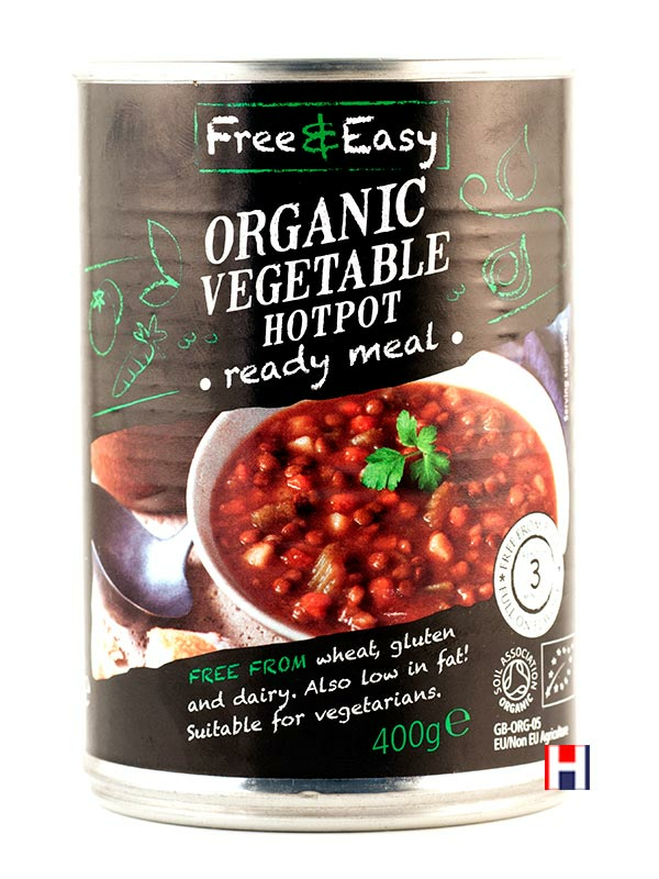 Vegetable Hotpot, Organic 400g (Free & Easy)