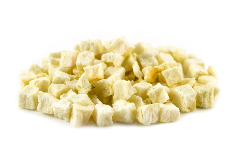 Freeze Dried Apple Cubes 100g (Sussex Wholefoods)