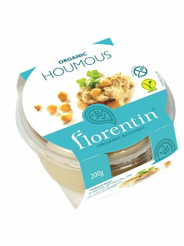 Organic Fresh Houmous 200g (Florentin Organic Mediterranea)