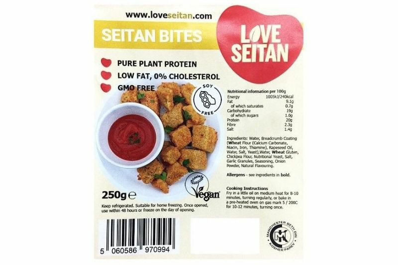 Funky Chyck'n Bites 250g (LoveSeitan)