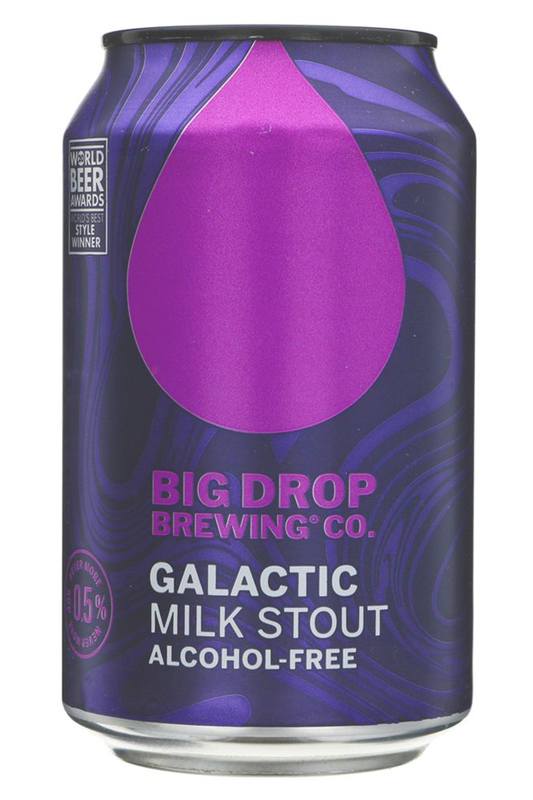 Galactic 0.5% ABV Milk Stout 330ml (Big Drop)