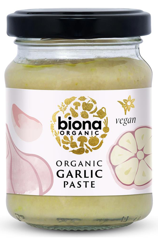 Organic Garlic Paste 130g (Biona)