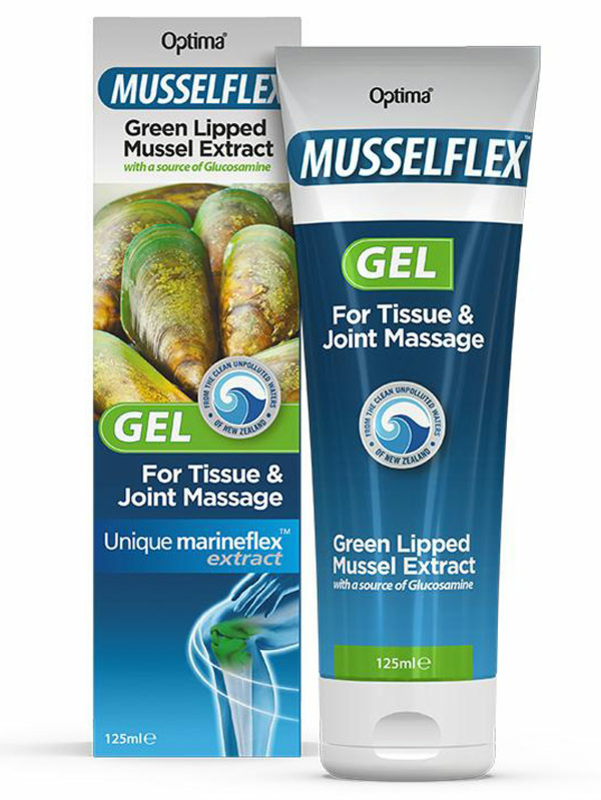 MusselFlex - Tissue & Joint Massage Gel 125ml (Optima)