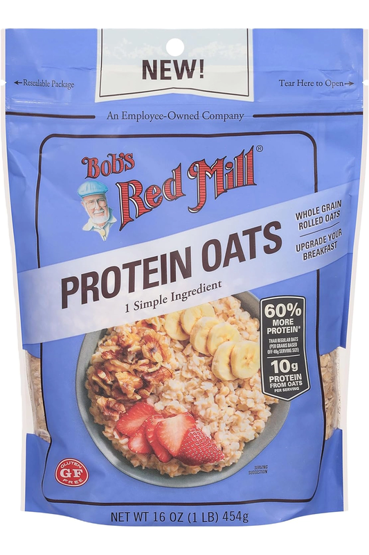 Gluten Free Protein Rolled Oats 454g (Bob's Red Mill)