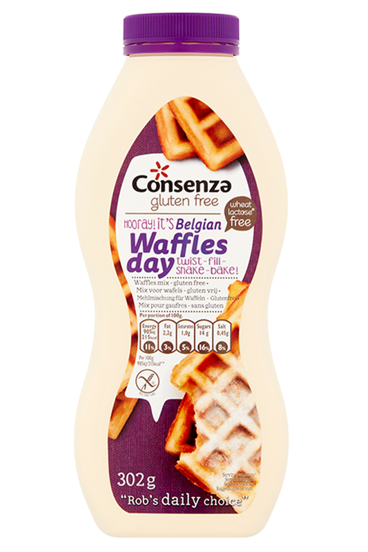 Waffle Mix 302g (Consenza)