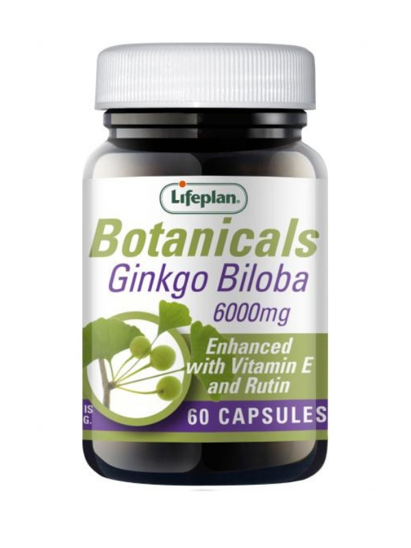 Ginkgo Biloba 60 Capsules (Lifeplan)