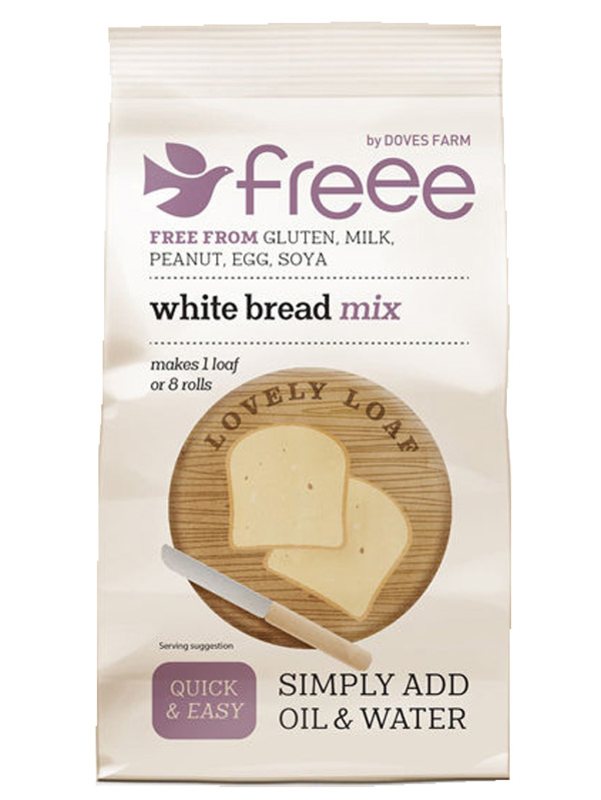 Gluten Free White Bread Mix 500g (Freee by Doves Farm)