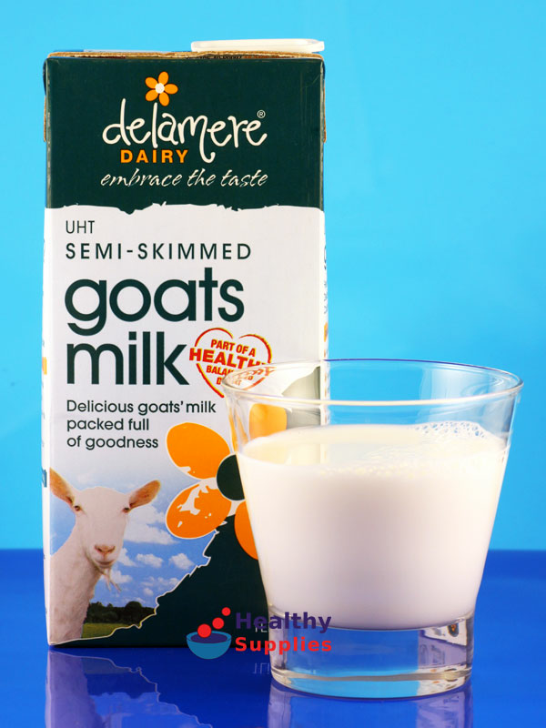 Semi Skimmed Goats Milk 1L (Delamere Dairy)