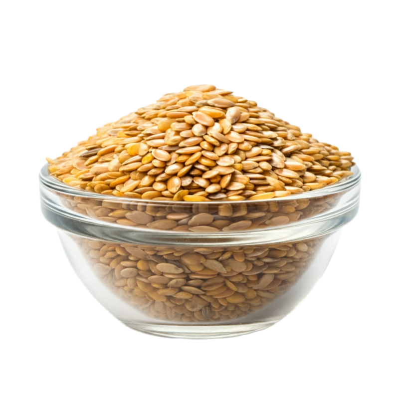 Organic Golden Flax Seeds, Linseed 25kg (Bulk)