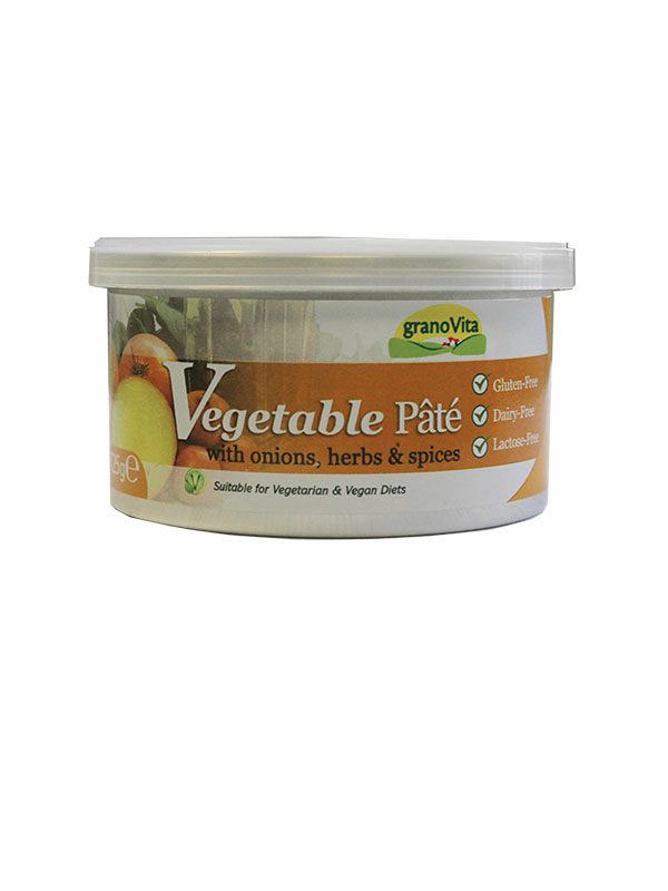 Vegetable Pâté, 125g (Granovita)