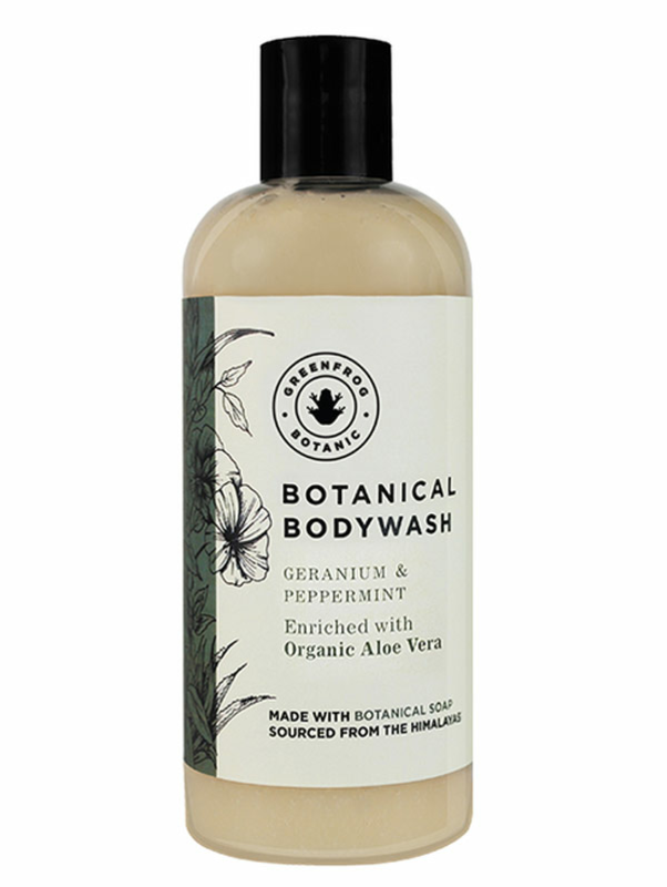 Geranium & Peppermint Bodywash 300ml (Greenfrog Botanic)