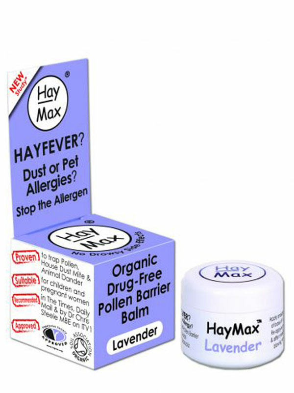 Lavender Pollen Barrier Balm, Organic 5ml (HayMax)