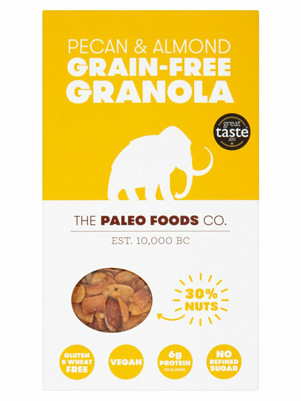 Pecan & Almond Paleo Granola 285g (The Paleo Foods Co.)