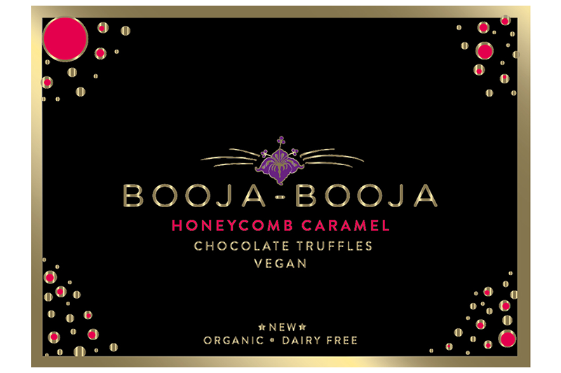 Honeycomb Caramel Chocolate Truffles 92g (Booja Booja)