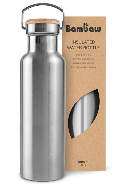 Insulated Steel Bottle 1L (Bambaw)