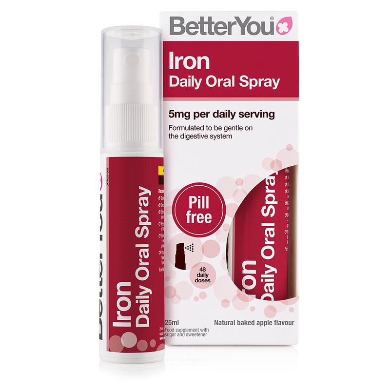 Iron Daily Oral Spray 25ml (BetterYou)