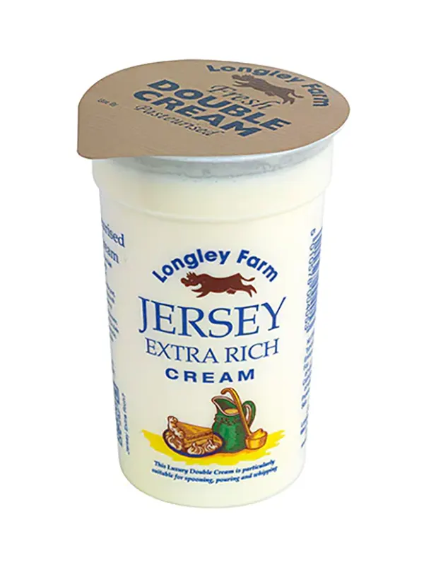 Jersey Double Extra Rich Cream 250ml (Longley Farm)