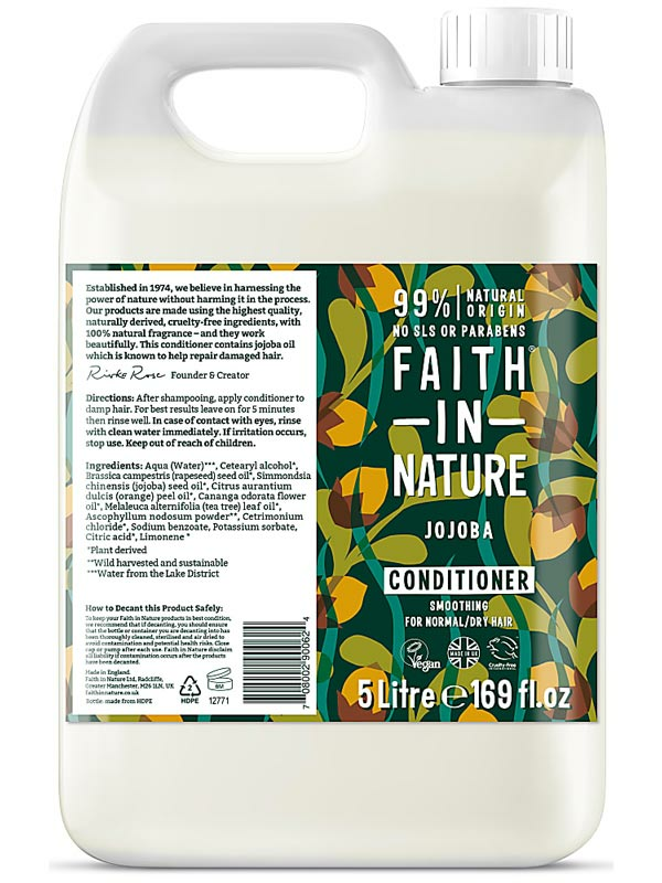 Jojoba Conditioner 5L (Faith in Nature)