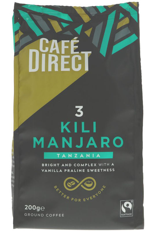 Kilimanjaro Ground Coffee 200g (Cafedirect)