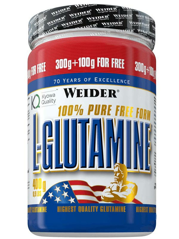 L-Glutamine Powder 400g (Weider Nutrition)