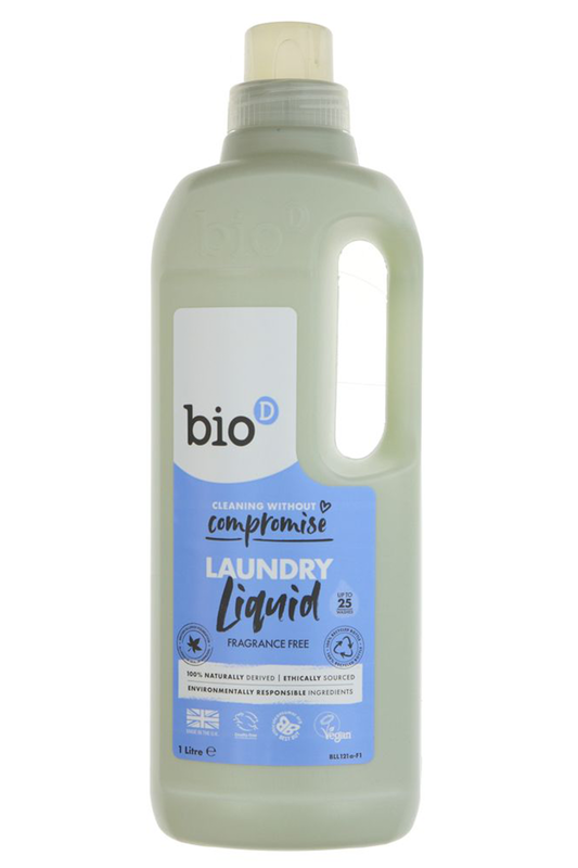 Fragrance Free Laundry Liquid 1L (Bio-D)