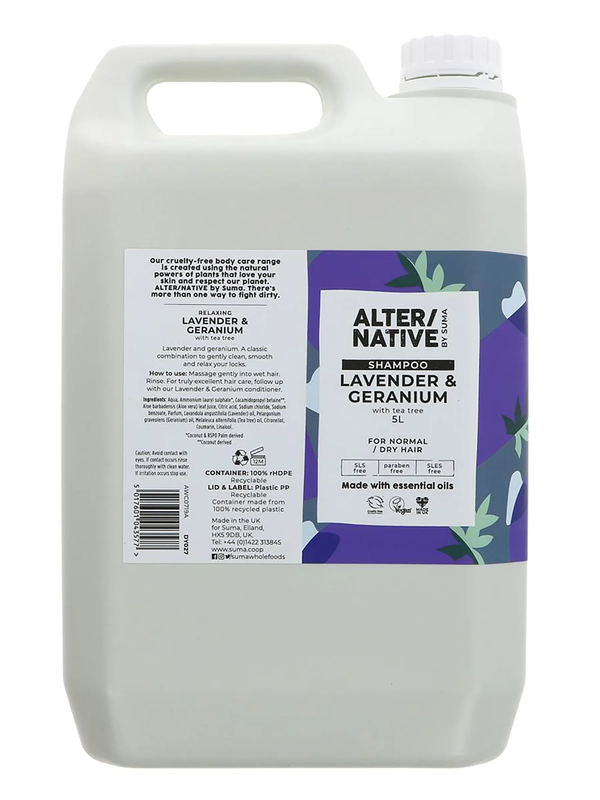 Lavender and Geranium Shampoo 5L (Alter/Native)