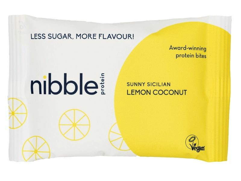 Sicilian Lemon & Coconut Protein Bites 36g (Nibble)