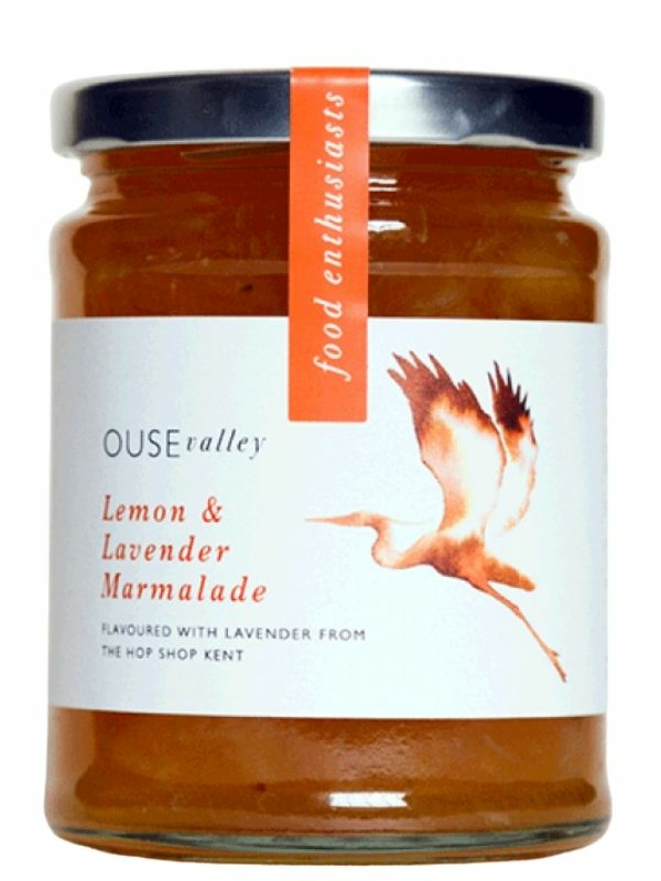 Lemon Marmalade with Lavender 340g (Ouse Valley)