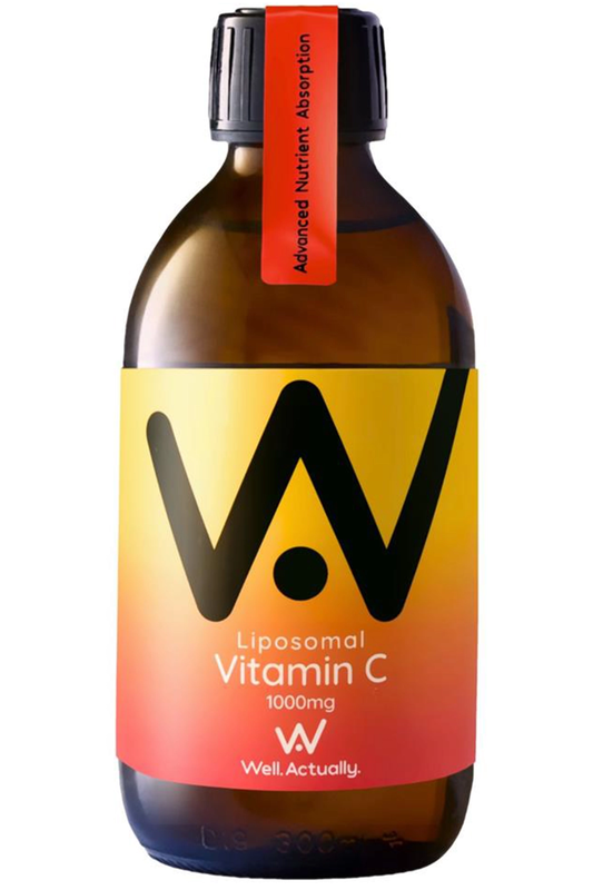 Vitamin C 1000mg Liposomal Liquid High Absorption 250ml (Well Actually)