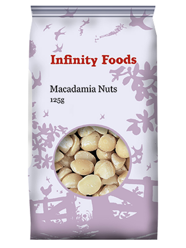 Macadamia Nuts 125g (Infinity Foods)