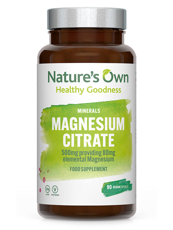 Magnesium Citrate, 90 Capsules (Nature's Own)